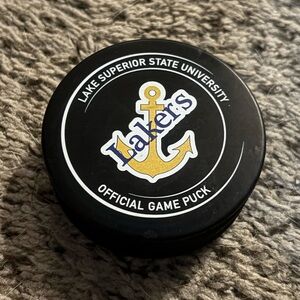 Lake Superior State University Lakers NCAA Hockey Puck